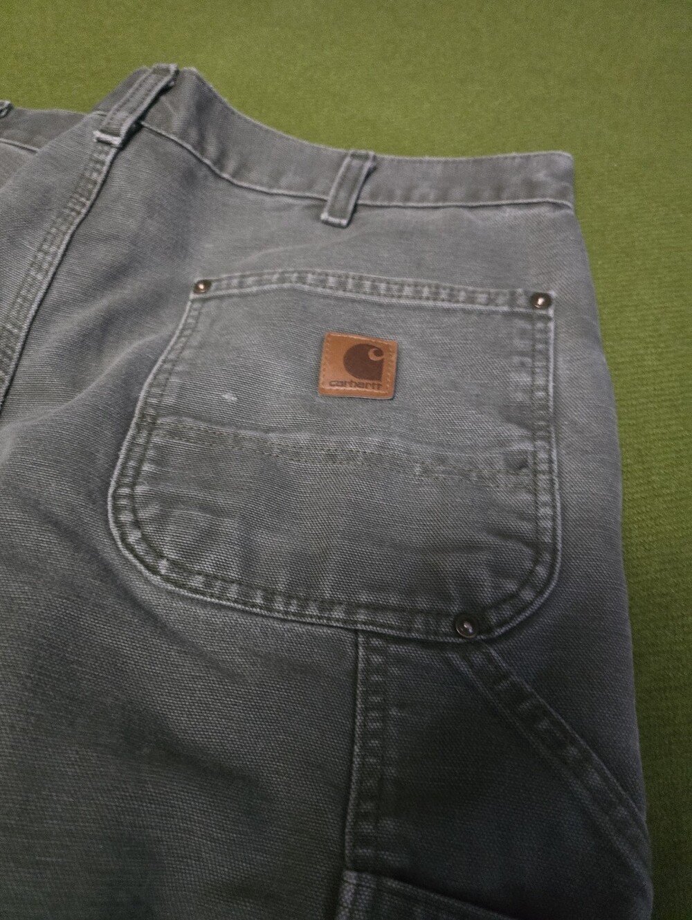 Carhartt Moss Green Double Knee